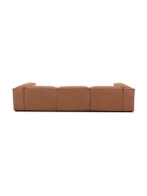 Sofá rinconera modular con reposapiés Lennon (4 plazas), Tapizado: 100% poliéster Alta resis, Estructura: madera contrachapada de p, Patas: plástico, Tejido turrón, An 327 x F 207 cm