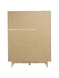 Šatníková skriňa Cassy, Svetlé drevo, biela, Š 148 x V 195 cm
