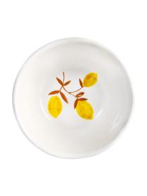 Schalenset Lemon Moroccan, 4-delig, Keramiek, Wit, blauw,, oranje, geel, Ø 11 cm