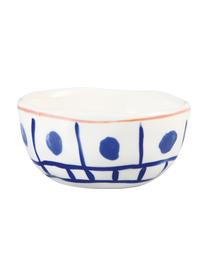 Schalenset Lemon Moroccan, 4-delig, Keramiek, Wit, blauw,, oranje, geel, Ø 11 cm