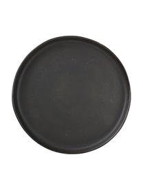 Snídaňové talíře Studio Urban, 4 ks, Kamenina, Černá, Ø 22 cm