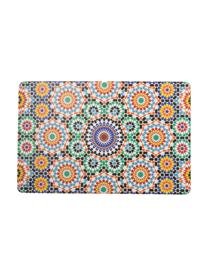 Kunststof placemats Marrakech, 6er set, Kunststof, Multicolour, 28 x 44 cm