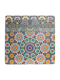 Kunststof placemats Marrakech, 6er set, Kunststof, Multicolour, 28 x 44 cm