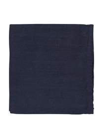 Pañales de tela Muslin, 2 uds., 100% algodón ecológico, Azul oscuro, An 70 x L 70 cm