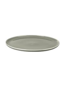 Porcelánový raňajkový tanier Kolibri, 6 ks, Porcelán, Sivá, Ø 21 cm