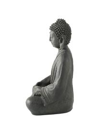 Decoratief object Buddha, Kunststof, Zwartbruin, B 26 cm x H 40 cm