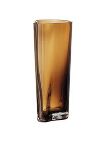 Vase verre teinté Benia, Brun