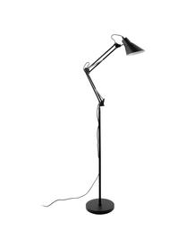 Vloerlamp Fit, Gecoat metaal, Zwart, Ø 28 x H 165 cm