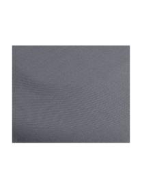 Opblaasbare poef Maxime, Bekleding: UV-bestendig polyester, Donkergrijs, Ø 55 x H 25 cm