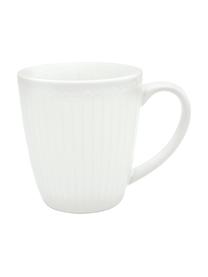 Tazas de café artesanales Alice, 2 uds., Gres, Blanco, Ø 10 x Al 10 cm