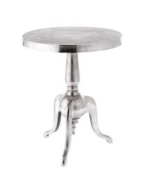 Ronde bijzettafel Mona, Aluminium, Aluminium, Ø 51 x H 63 cm