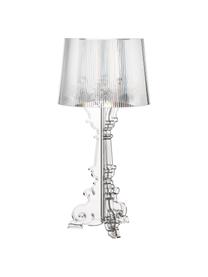 Veľká priehľadná stolová lampa Bourgie, Priehľadná, Ø 37 x V 78 cm