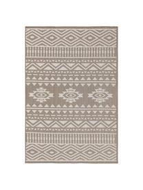 Dywan wewnętrzny/zewnętrzny Nillo, 100% polietylen, Taupe, kremowy, S 120 x D 170 cm (Rozmiar S)