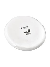 Šálky z podšálky s nerovným povrchem Porcelino, 6 ks, Porcelán v nerovnoměrném tvaru, Bílá, Ø 15 x V 8 cm, 150 ml