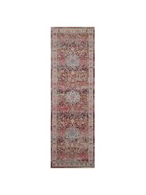 Niederflor-Läufer Kashan Age im Orient Style, Flor: 100% Polypropylen, Beige, Rottöne, 60 x 180 cm