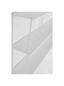 Étagère murale Lydney, Acier, revêtement par poudre, Blanc, larg. 80 x haut. 32 cm