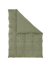 Housse de couette en coton brodé vert Elaine, 100 % coton
Densité du fil 140 fils au pouce carré, qualité standard

Le linge en coton procure une agréable sensation de douceur sur la peau, absorbe bien l'humidité et convient aux personnes allergiques, Vert, 140 x 200 cm