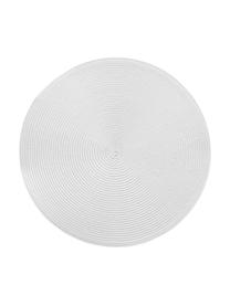 Tovaglietta americana in plastica rotonda Ambiente 2 pz, Materiale sintetico, Grigio chiaro, Ø 38 cm