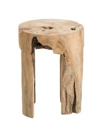 Hocker Java aus Teakholz, Teakholz, massiv, Teakholz, Ø 30 x H 40 cm