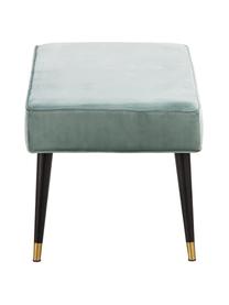 Banquette en velours Beverly, Turquoise