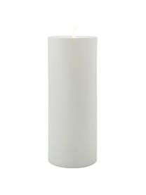 Candela a LED Hourse, alt. 25 cm, Plastica, Bianco, Ø 10 x Alt. 25 cm
