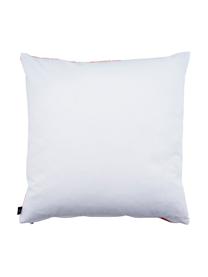 Housse de coussin imprimé coquillages Helix, Blanc, bleu pétrole