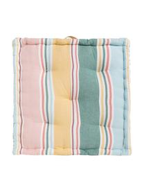 Coussin de sol à rayures Rodas, Multicolore