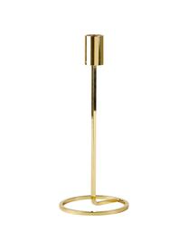 Candelabro dorato Goldie, Metallo rivestito, Dorato, Ø 10 x Alt. 24 cm