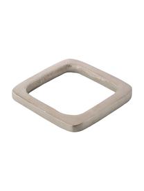 Ronds de serviette de table Squark, 4 pièces, Nickel