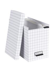 Caja organizadora Jahan, 9 pzas., Caja: cartón laminado macizo (1, Blanco, negro, An 19 x Al 27 cm