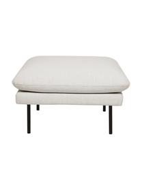 Sofa-Hocker Moby, Bezug: Polyester Der hochwertige, Gestell: Massives Kiefernholz, FSC, Webstoff Hellbeige, B 78 x T 78 cm