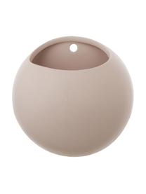 Ścienna osłonka na doniczkę z ceramiki Globe, Ceramika, Blady różowy, Ø 15 x W 10 cm
