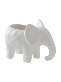 Petit cache-pot céramique Babs, Céramique, Blanc, larg. 16 x haut. 12 cm