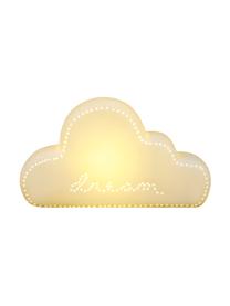 Svetelná LED dekorácia z porcelánu Dream, Porcelán, Biela, Š 21 x V 12 cm