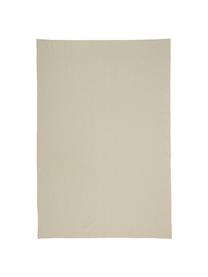 Coperta in cotone con decoro dorato Vialactea, Cotone, lurex, Beige, dorato, Per 6-8 persone (Larg. 170 x Lung. 260 cm)