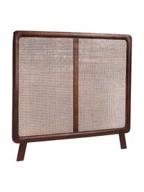 Zagłówek do łóżka z rattanu Orrviken, Lite drewno, rattan, Brązowy, S 172 x W 145 cm