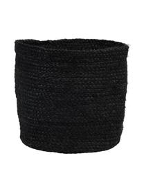 Aufbewahrungskorb Ula, 100% Jute, Schwarz, Ø 27 x H 29 cm