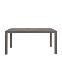 Table de jardin extensible Hilde, de différentes tailles, Brun café, larg. de 160 à 240 x prof. 90 cm