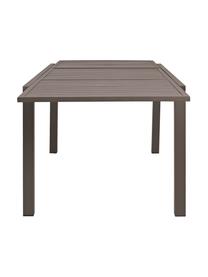 Table de jardin extensible Hilde, de différentes tailles, Brun café, larg. de 160 à 240 x prof. 90 cm