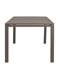 Table de jardin extensible Hilde, de différentes tailles, Brun café, larg. de 160 à 240 x prof. 90 cm