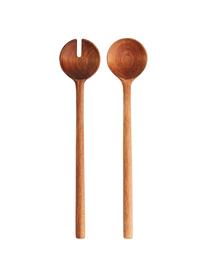 Cubiertos para ensalada Matera, 2 pzas., Madera de acacia, Acacia, L 29 cm