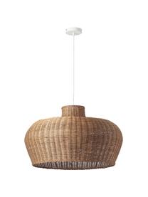 Grote hanglamp Krisa van rotan, Metaal, rotan, Bruin, B 70 x H 150 cm