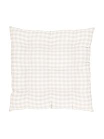 Poduszka na siedzisko Karolin, Beżowy, kremowobiały, S 40 x D 40 cm