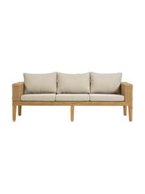 Sofa ogrodowa Giana (3-osobowa), Nogi: drewno akacjowe, Brązowy, S 193 x G 80 cm