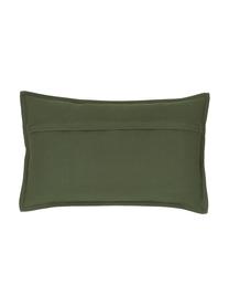 Federa arredo in cotone verde muschio Mads, 100% cotone, Verde, Larg. 30 x Lung. 50 cm