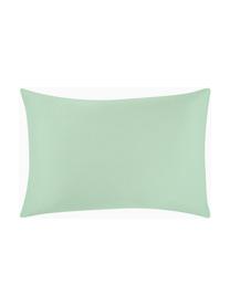 Funda de almohada de satén Comfort, 50 x 70 cm, Verde salvia, An 50 x L 70 cm