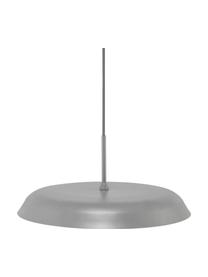 Lámpara de techo LED Piso, Pantalla: metal recubierto, Cable: cubierto en tela, Gris, Ø 36 x Al 17 cm