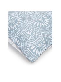Vzorovaný oboustranný povlak na polštář z organické bavlny Tiara , 2 ks, Modrá, bílá, Š 40 cm