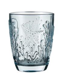 Komplet szklanek do wody Pantelleria, 6 elem., Szkło, Odcienie niebieskiego, Ø 8 x 10 cm