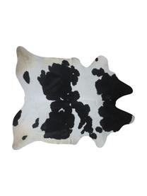 Tapis en peau de vache Otto, Peau de vache, Noir, blanc, Peau de vache, exemplaire unique nº 975, 160 x 180 cm